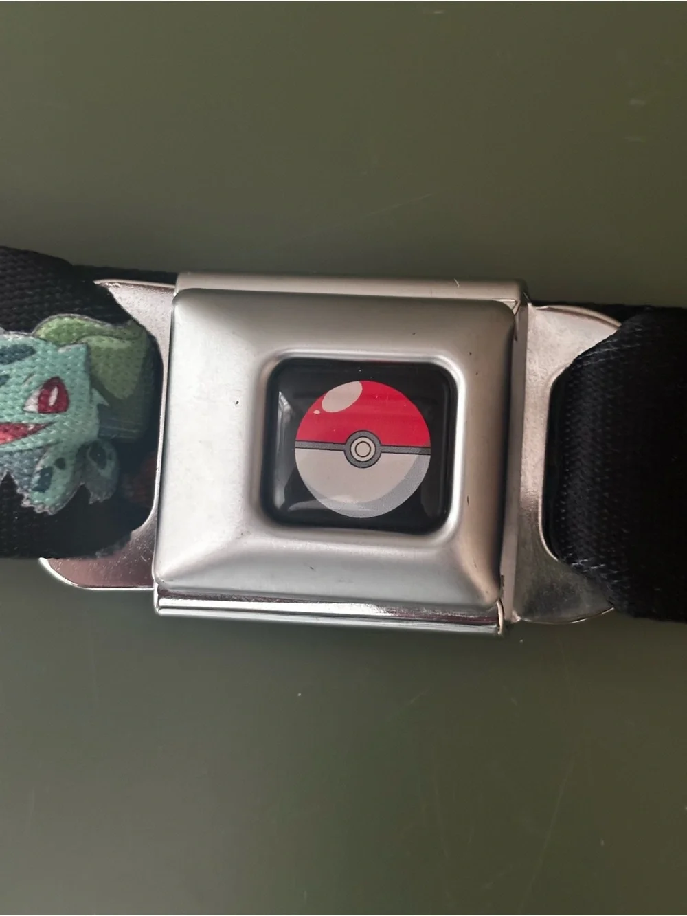 Buckle-Down black seatbelt